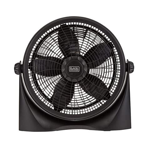 compact small box fan with electricity|black and decker box fan.